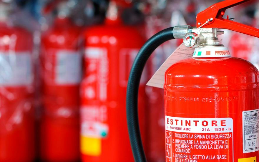 SPEGNIMENTO INCENDIO IDRICO E A CO2